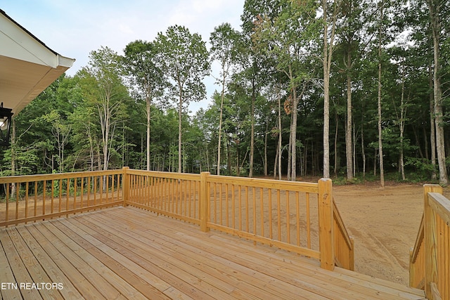 view of deck