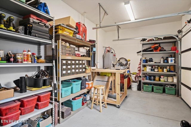 view of storage room