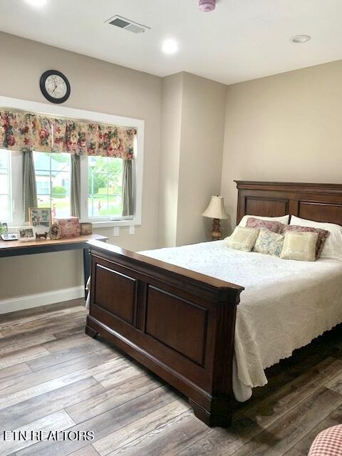244 Ganega Trl, Vonore, TN 37885 - bedroom featuring light wood-style flooring and recessed lighting