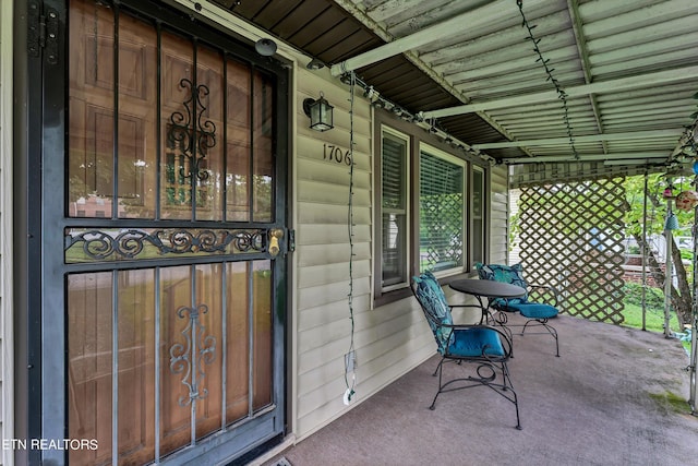 view of patio / terrace