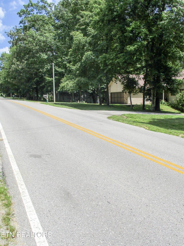 view of road