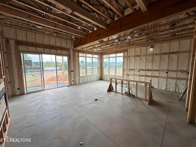 miscellaneous room featuring plenty of natural light