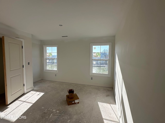 view of unfurnished bedroom