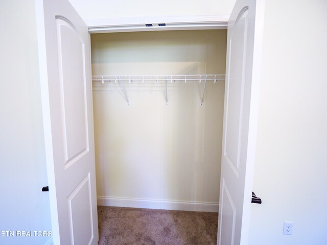 view of closet