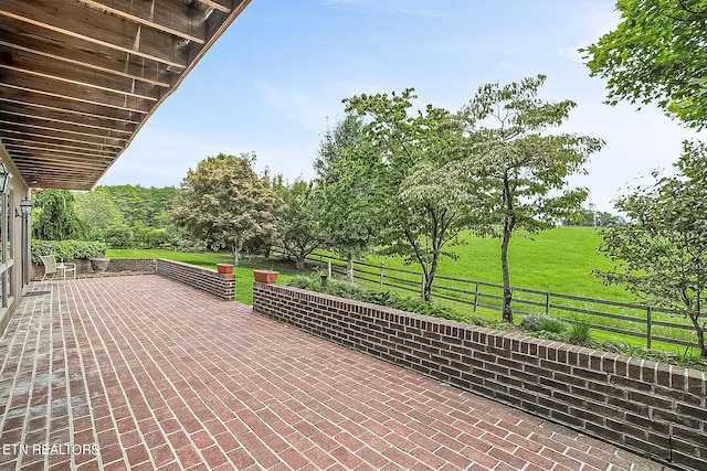 view of patio