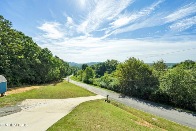 view of road