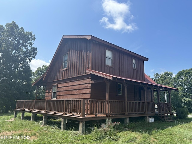 view of rear view of house