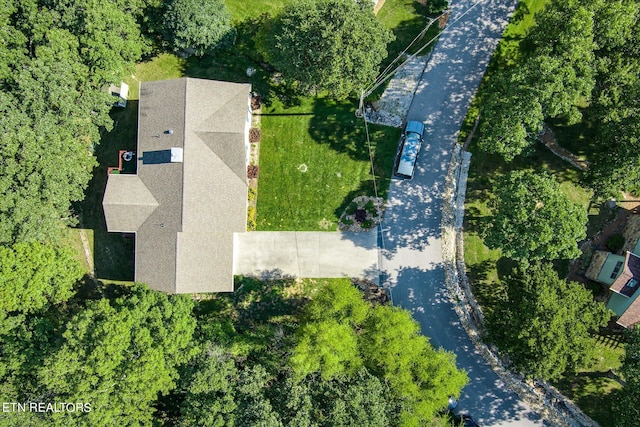 drone / aerial view