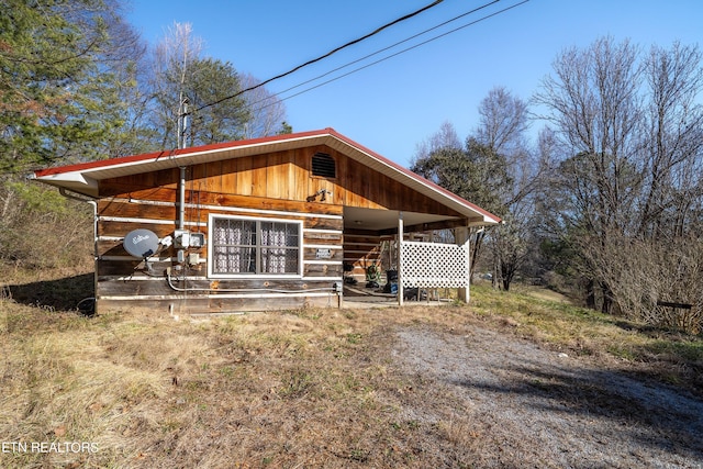 view of front of house