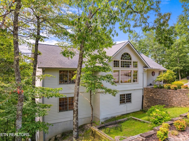 view of back of property