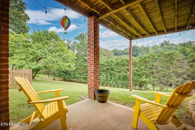 view of patio / terrace