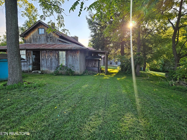 view of yard