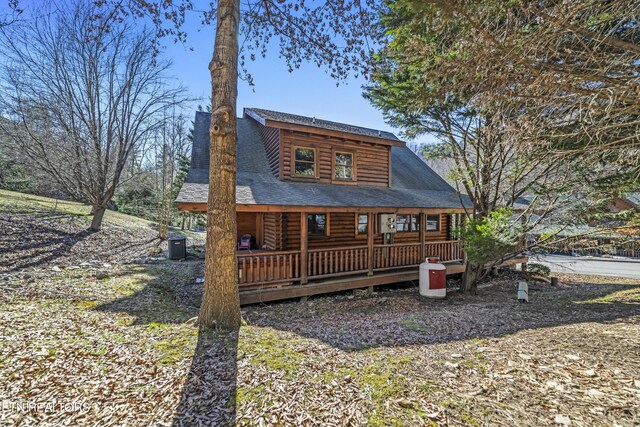 view of rear view of house