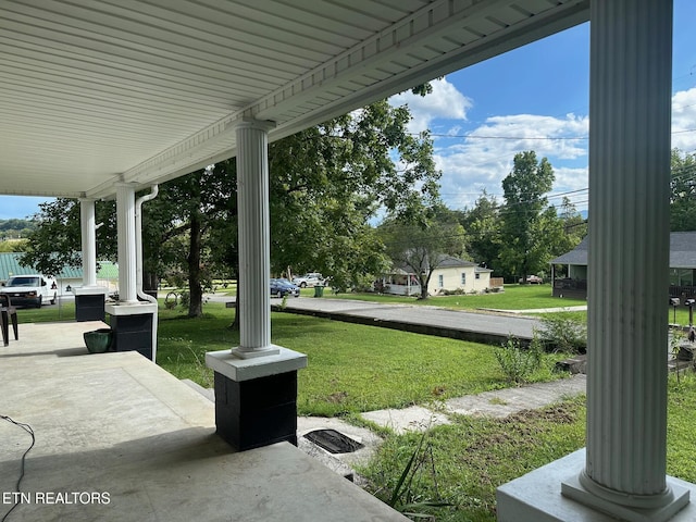 view of patio