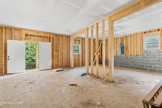 miscellaneous room with electric panel