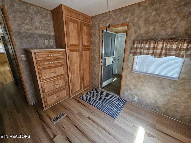 bathroom featuring wood-type flooring