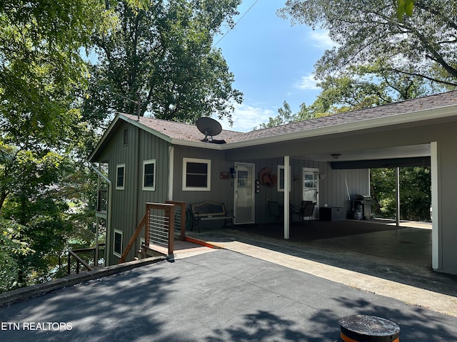 view of back of house