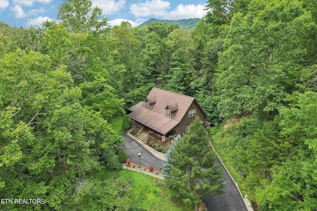 3138 Cool Creek Rd, Sevierville, TN 37862 - drone / aerial view with a view of trees