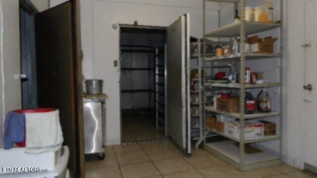 view of storage room