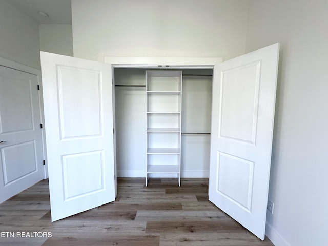 view of closet