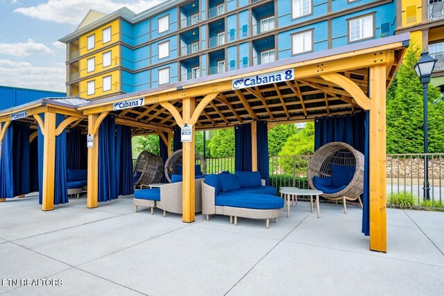 view of patio / terrace with outdoor lounge area