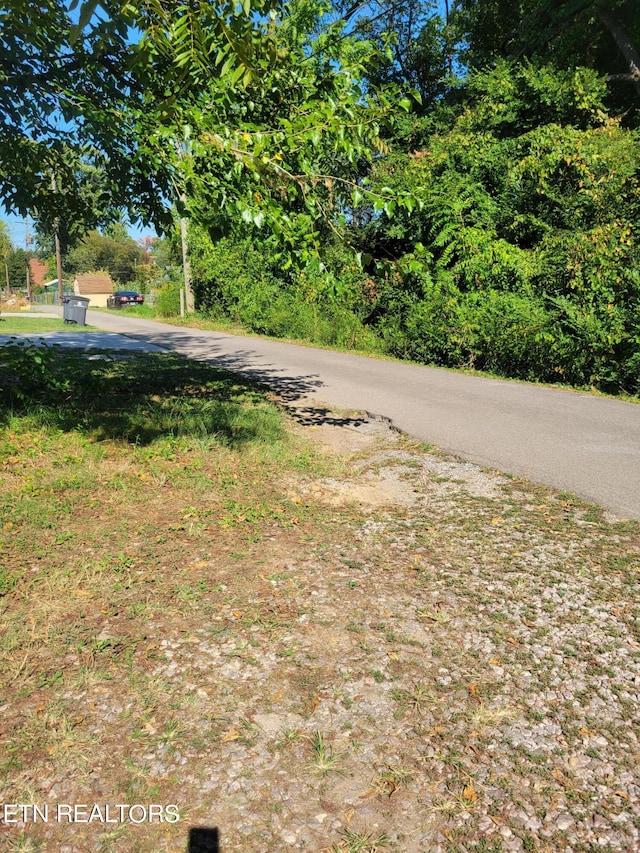 view of road