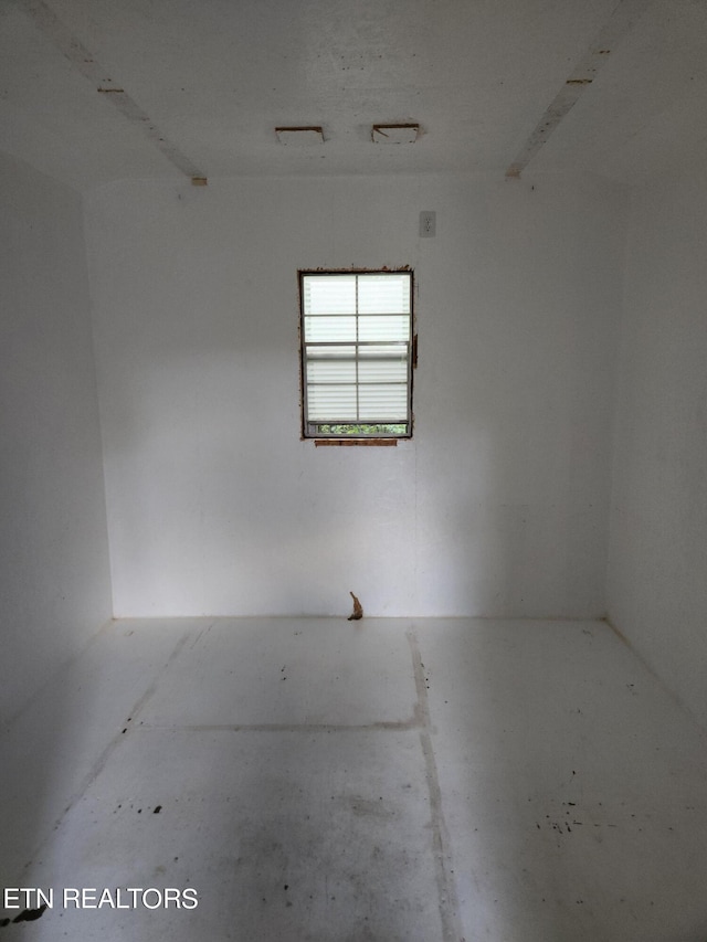 view of empty room