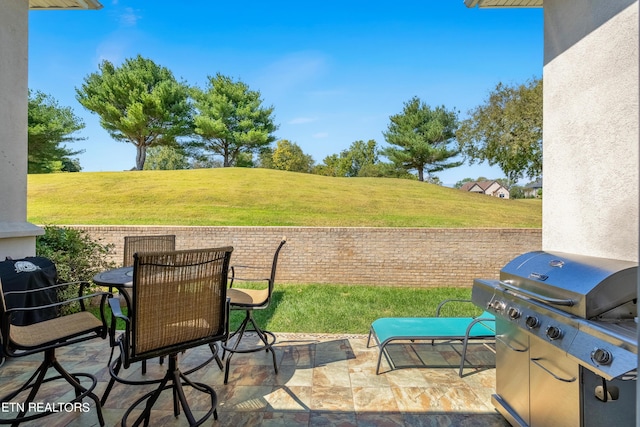 155 Killdeer Dr, Vonore, TN 37885 - view of patio / terrace with area for grilling and outdoor dining space