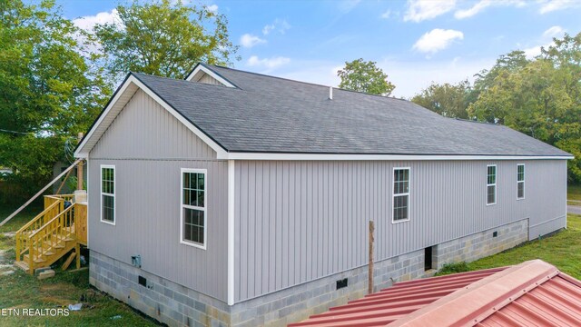 view of home's exterior