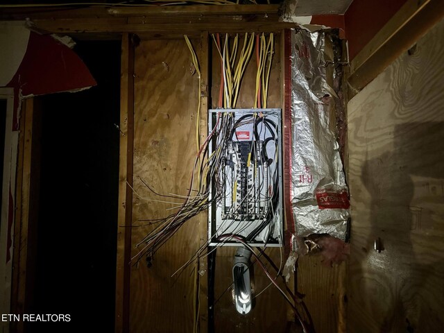 view of utility room