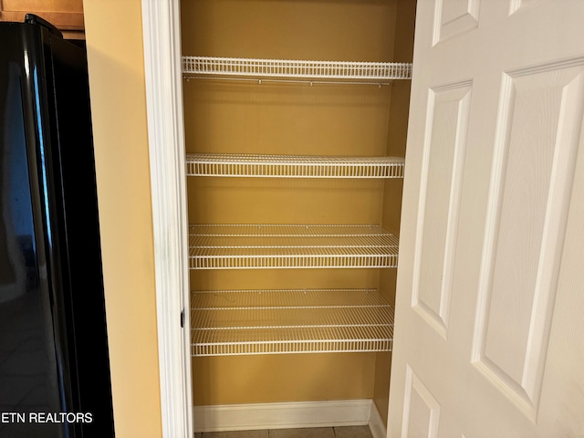 view of closet