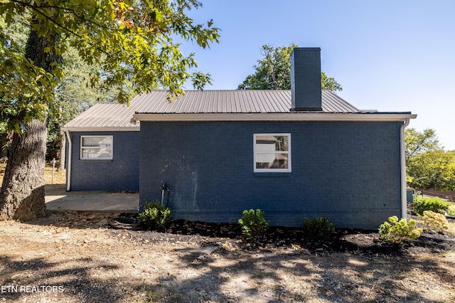 view of side of property