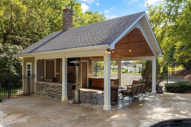 view of patio / terrace