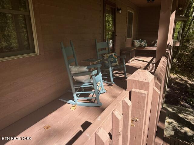 230 Penni Ln, Townsend, TN 37882 - view of wooden terrace