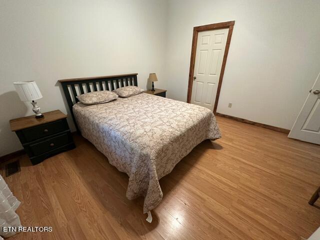 230 Penni Ln, Townsend, TN 37882 - bedroom with light wood-type flooring and baseboards