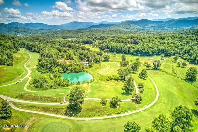 230 Penni Ln, Townsend, TN 37882 - aerial view of a water and mountain view and a local golf course