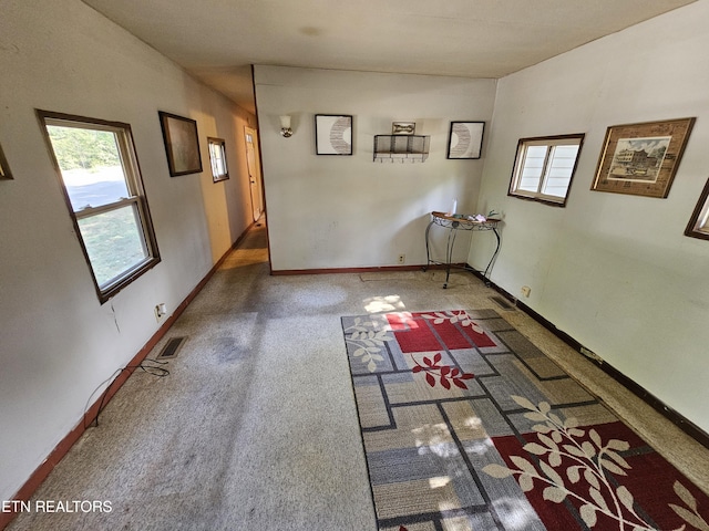 600 W 7th Ave, Lenoir City, TN 37771 - carpeted empty room with baseboards and visible vents