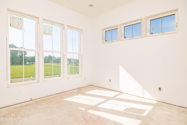 view of empty room