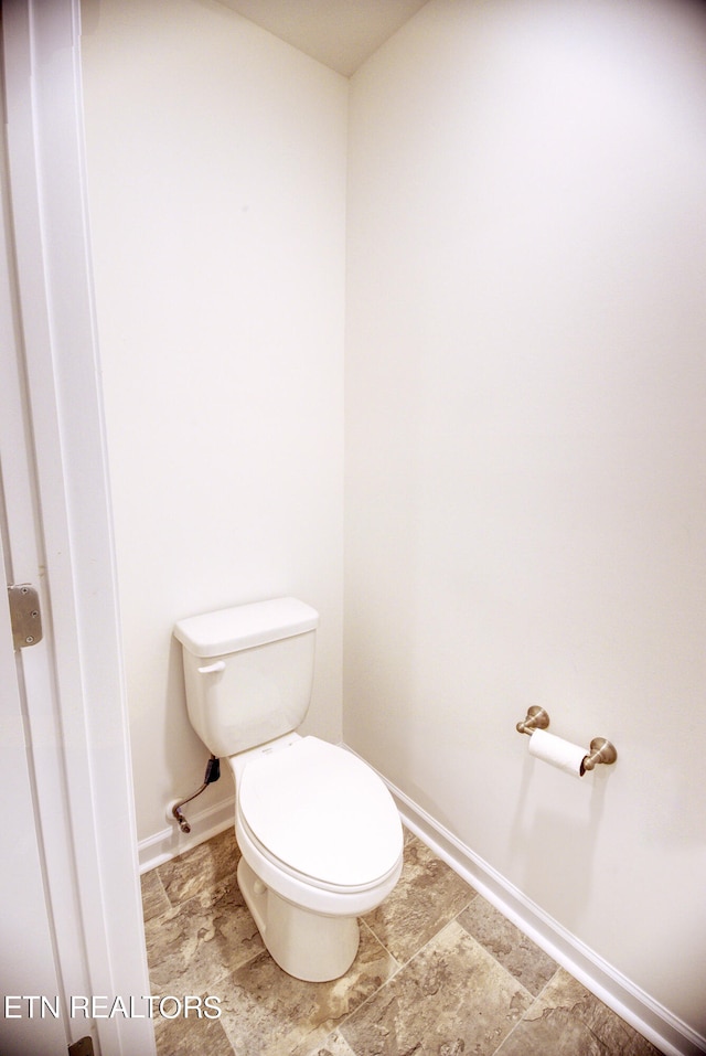 bathroom with toilet