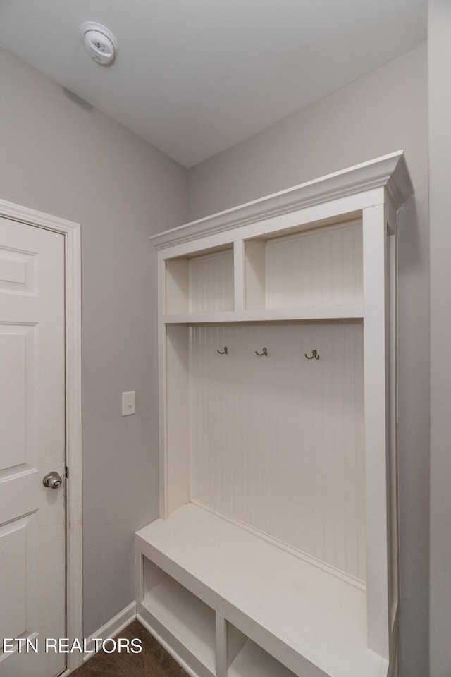 view of mudroom