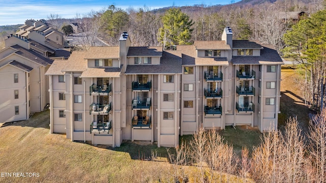 view of rear view of property