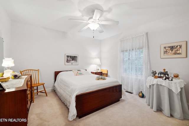 122 Vinita Ln, Loudon, TN 37774 - bedroom featuring carpet flooring and ceiling fan