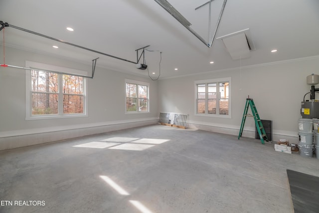 200 Kawga Ln, Loudon, TN 37774 - garage with recessed lighting and a garage door opener