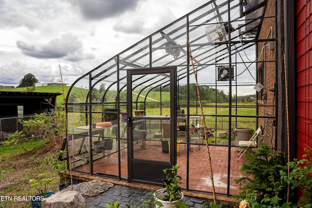 exterior space with a patio area