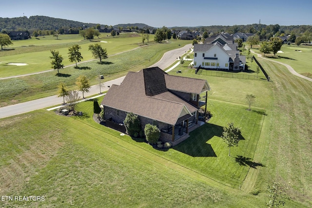 drone / aerial view
