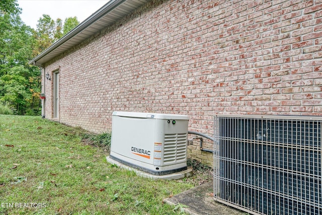 exterior details featuring central air condition unit