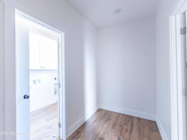 interior space featuring light hardwood / wood-style flooring