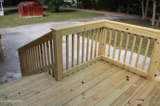 view of deck