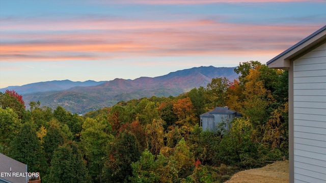 property view of mountains