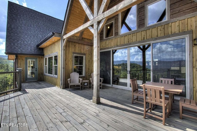 view of deck